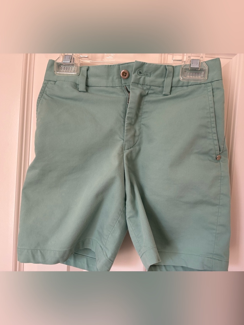 Polo by Ralph Lauren Mint Green Flat-Front Boys’ Shorts size 6